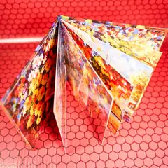 Фотокнига с репродукциями живописи, которая листается как личная галерея